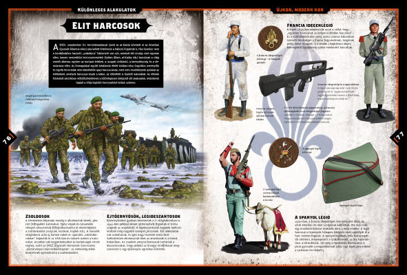 Harcosok, csaták és kézifegyverek