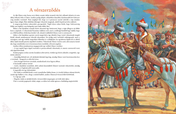 Magyar mondák - történelmi olvasókönyv