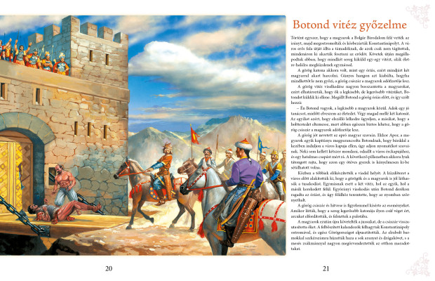 Magyar mondák - történelmi olvasókönyv