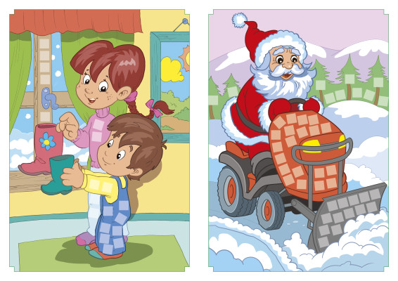 Matricamozaik - Itt a Mikulás