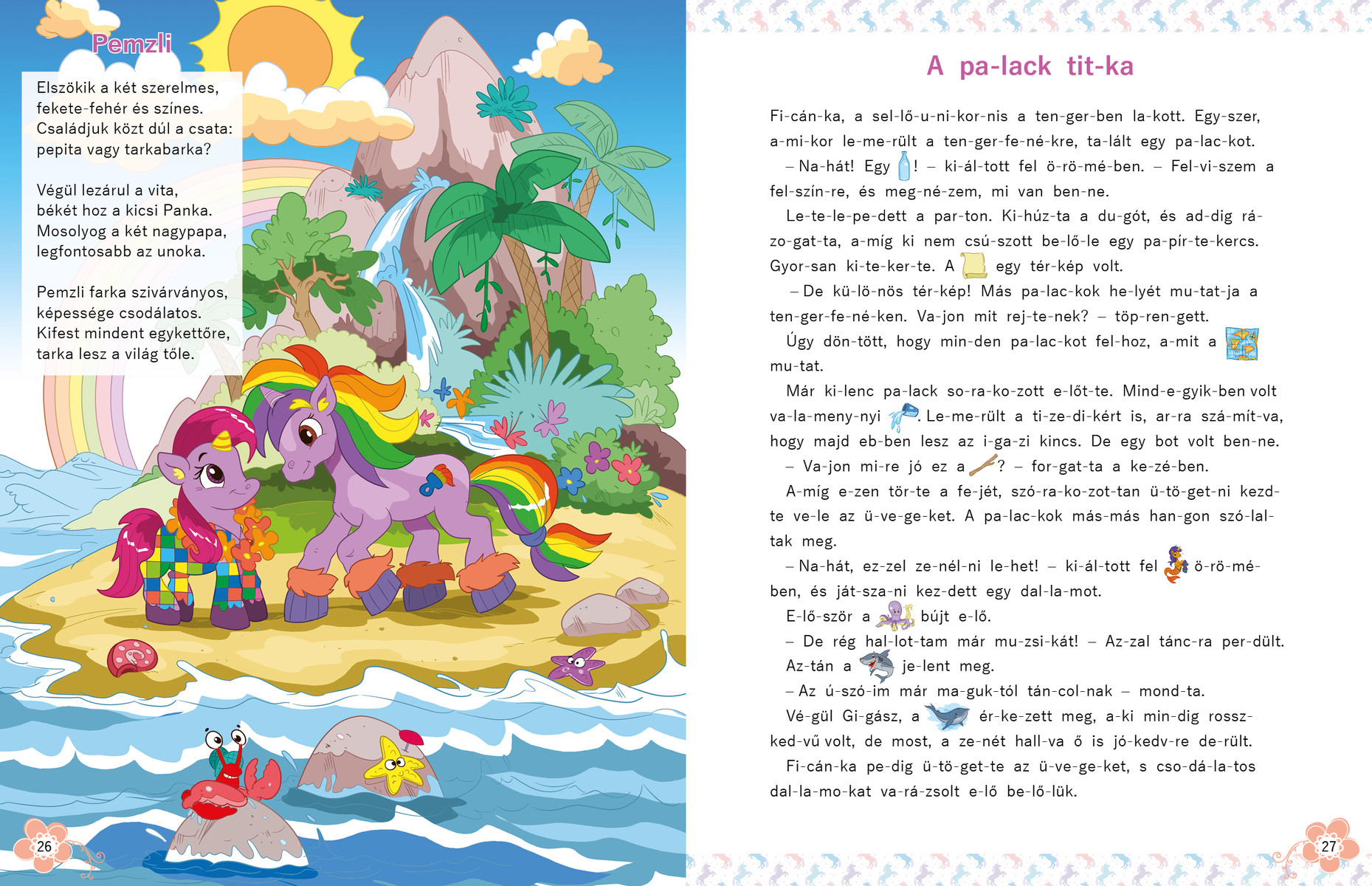 Csodálatos unikornisok - Mesés olvasókönyv