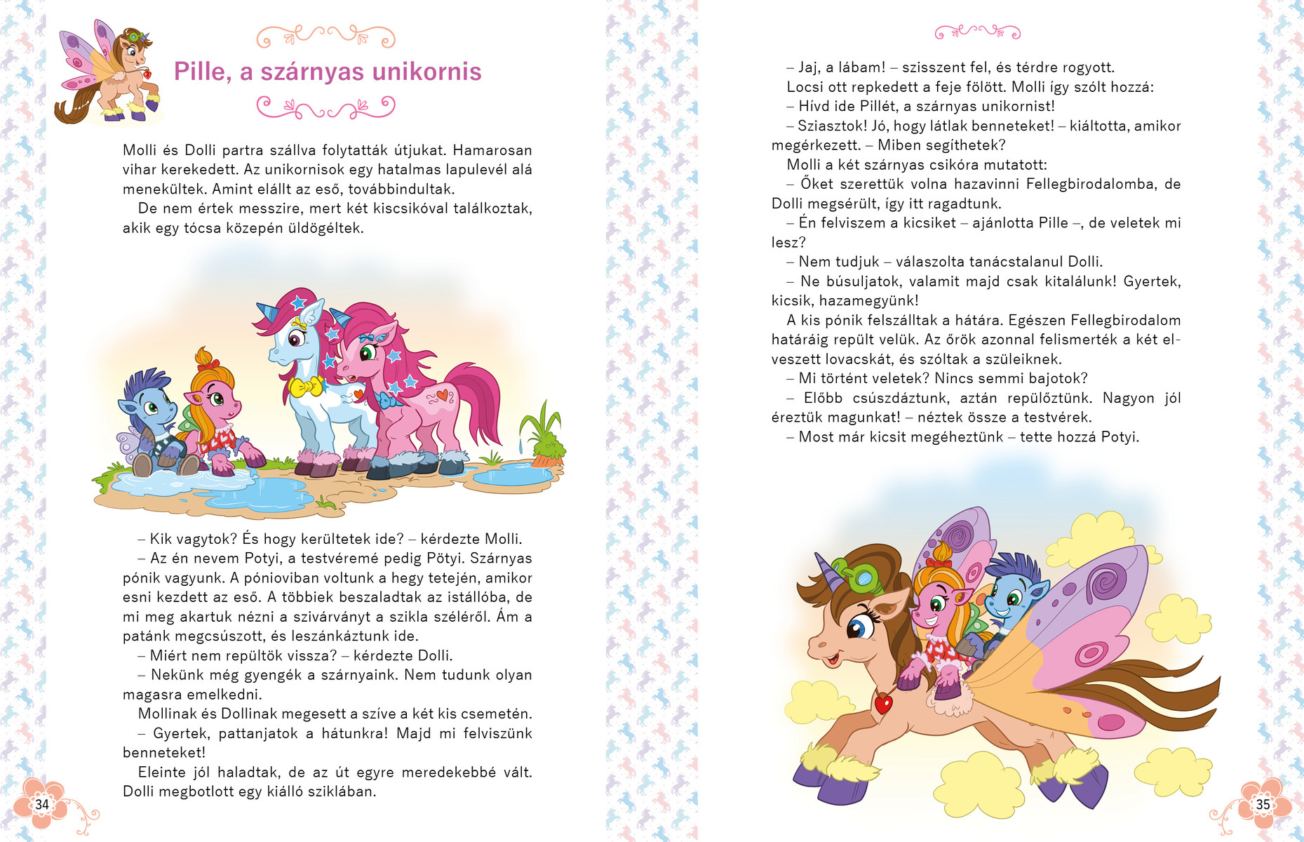 Csodálatos unikornisok - Mesés olvasókönyv