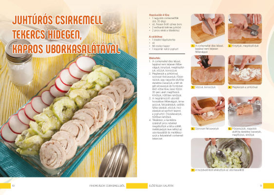 Finomságok csirkemellből