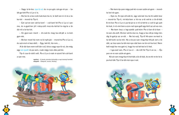 Tipli, a robotgyerek - mesés olvasókönyv