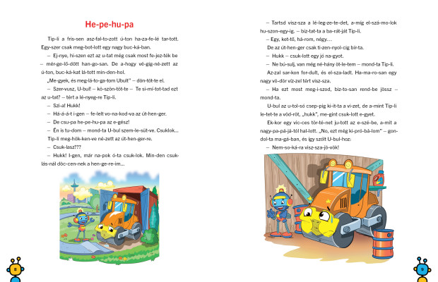 Tipli, a robotgyerek - mesés olvasókönyv