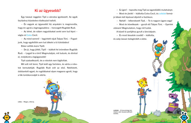 Tipli, a robotgyerek - mesés olvasókönyv