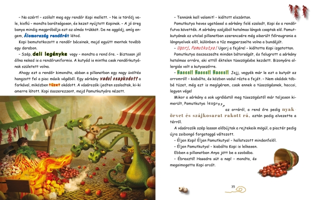 Kopi és Pamutkutya  - A hazugsággombóc