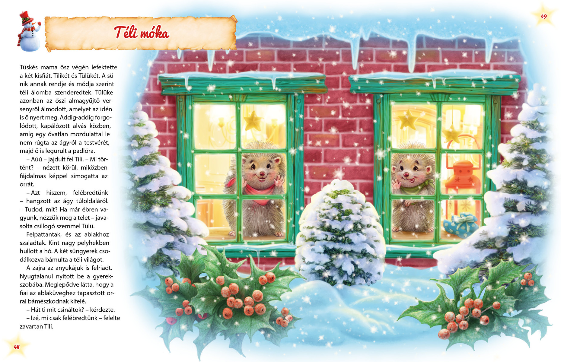 Mesél a téli erdő