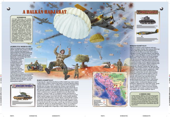 A II. világháború képes atlasza