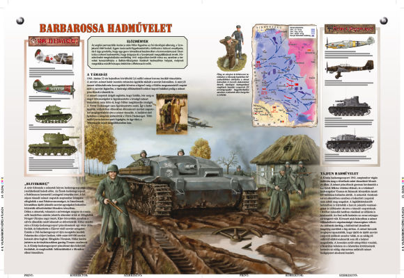 A II. világháború képes atlasza