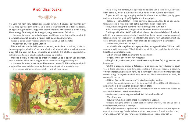 Válogatott magyar népmesék - olvasókönyv