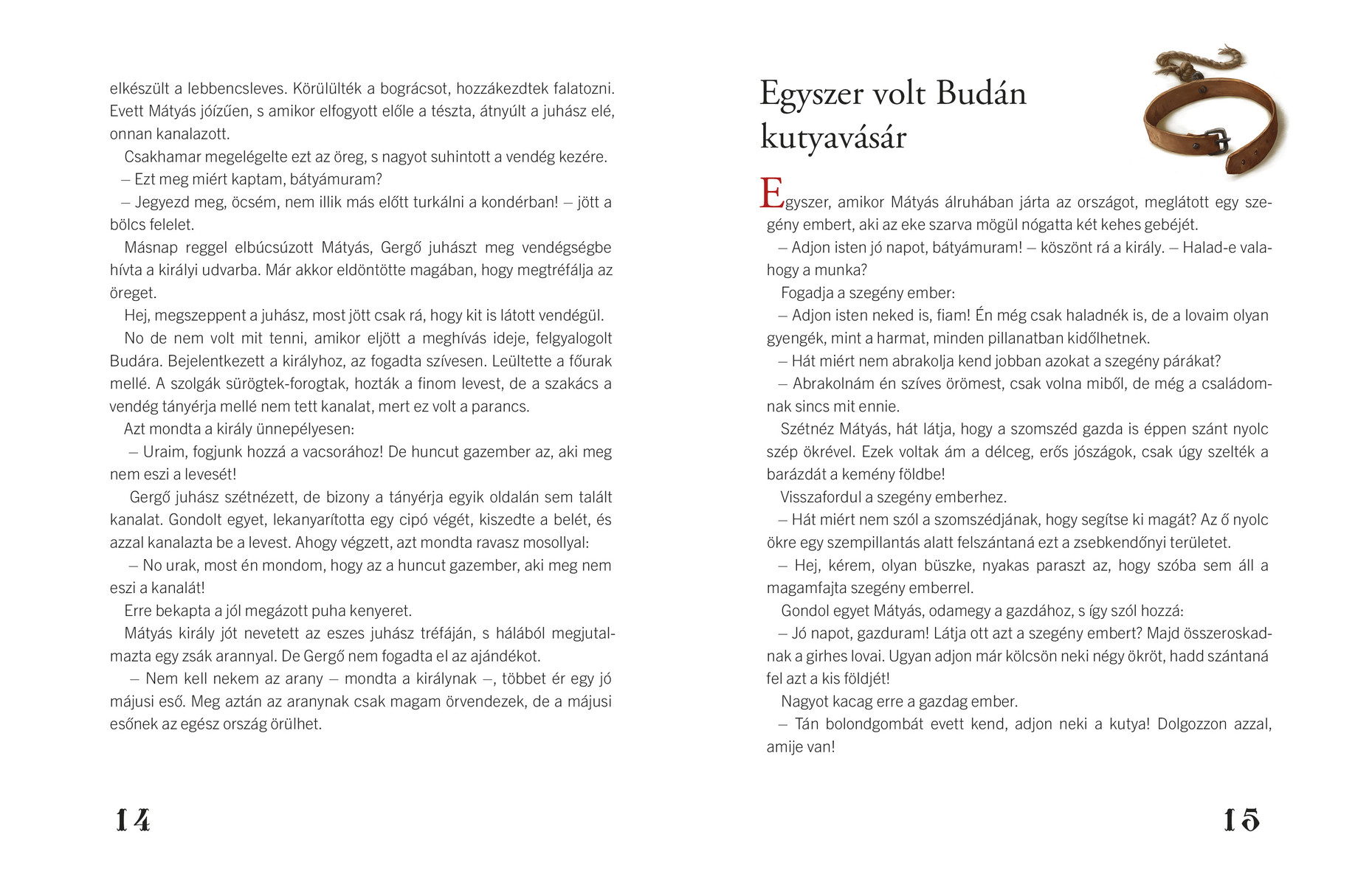 Tanulságos mesék és mondák Mátyás királyról