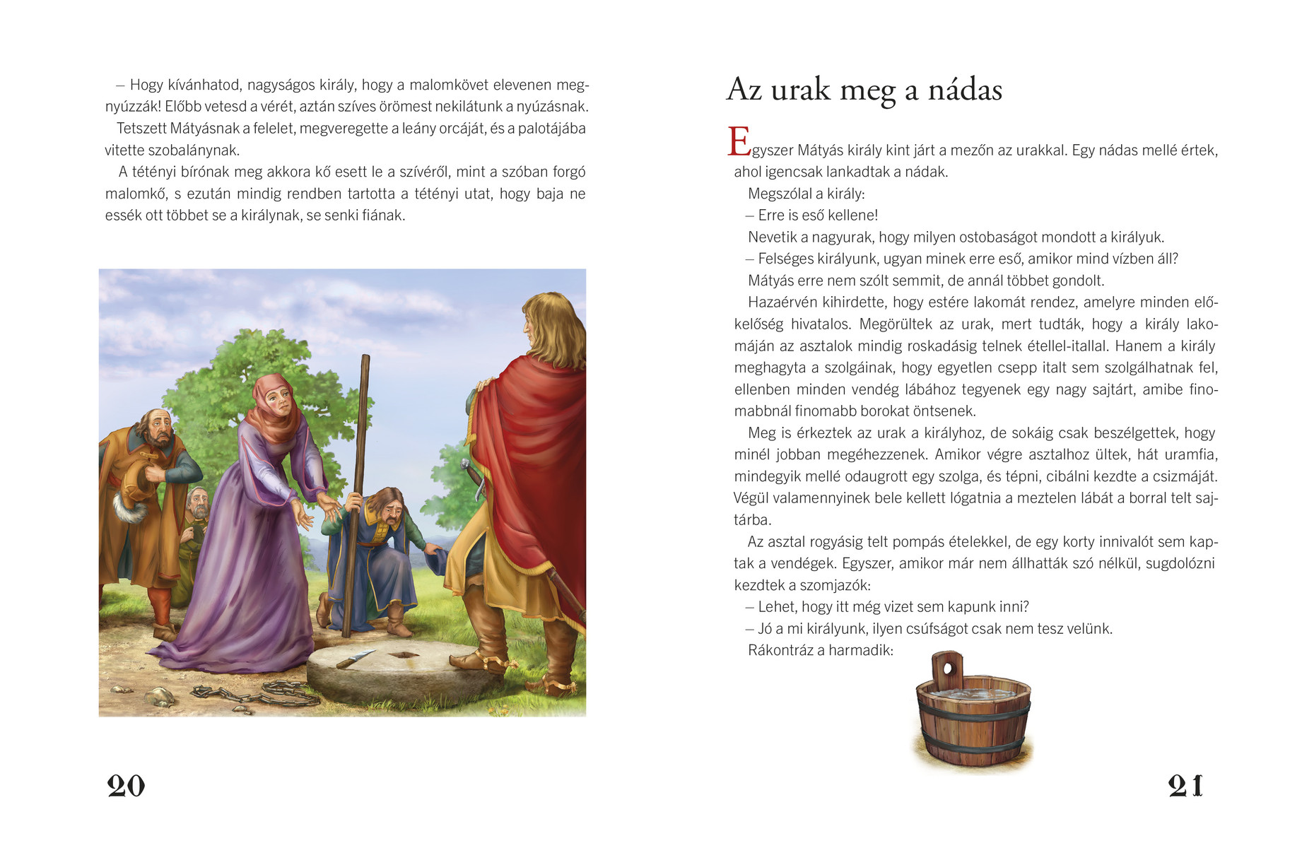 Tanulságos mesék és mondák Mátyás királyról