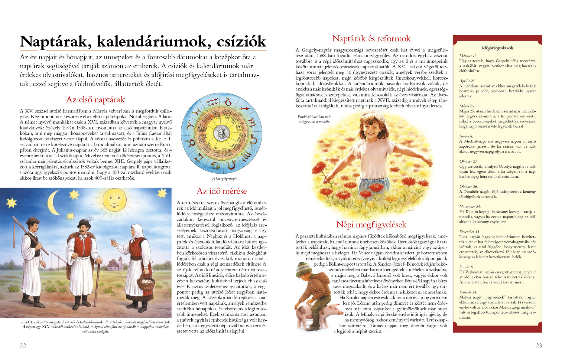 Jeles napok, hagyományok