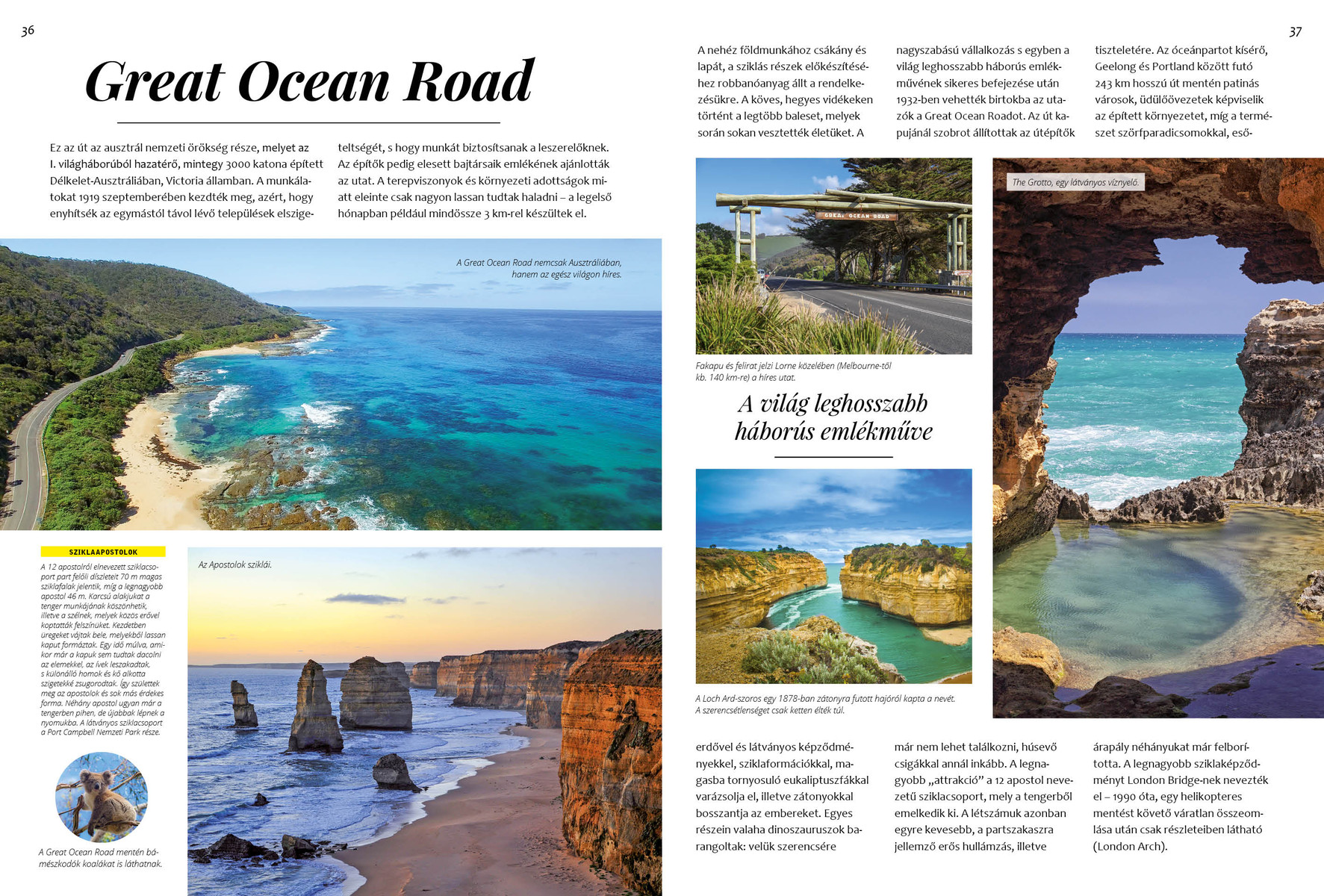 Híres utak és utcák