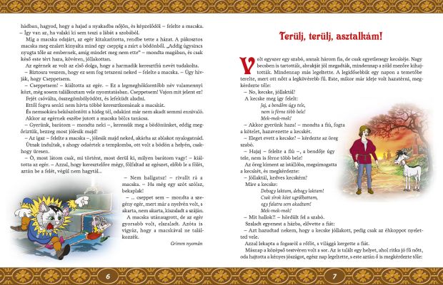 Terülj, terülj, asztalkám! - Mesék Grimm, Andersen és Benedek Elek nyomán