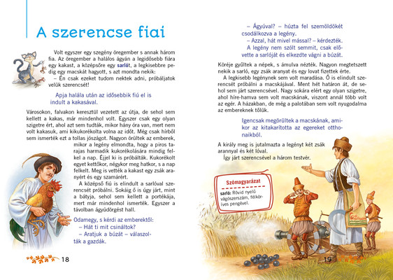 Válogatott magyar népmesék – Olvasókönyv 2. osztályosok számára