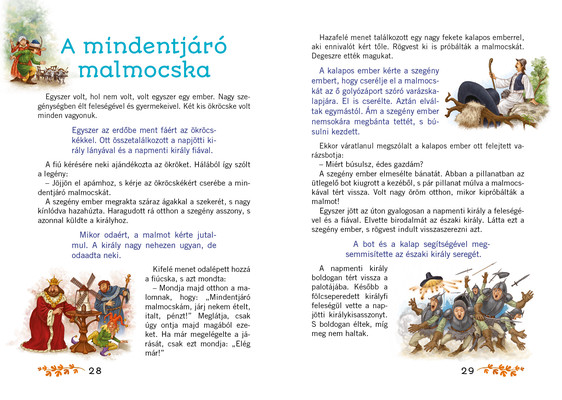 Válogatott magyar népmesék – Olvasókönyv 2. osztályosok számára