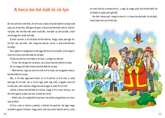 Állatokról szóló magyar népmesék – Olvasókönyv 1. osztályosoknak