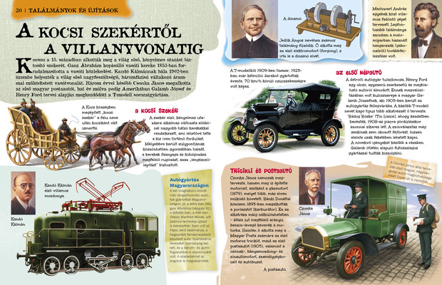 Híres Magyar felfedezők, utazók, találmányok