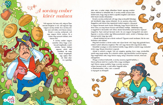 Tréfás magyar népmesék –  A sovány ember kövér malaca és más mesék