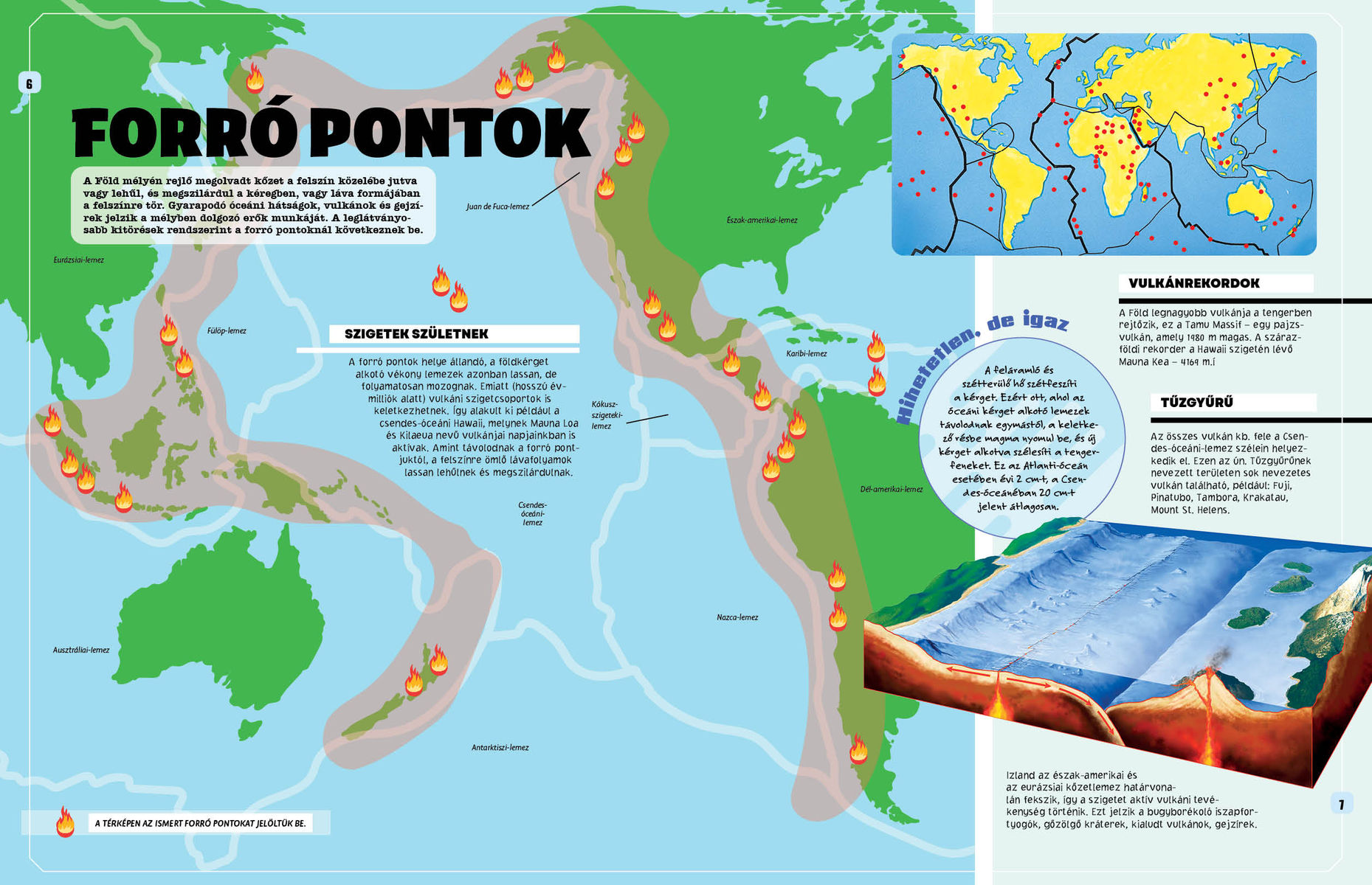 Vulkánok és földrengések