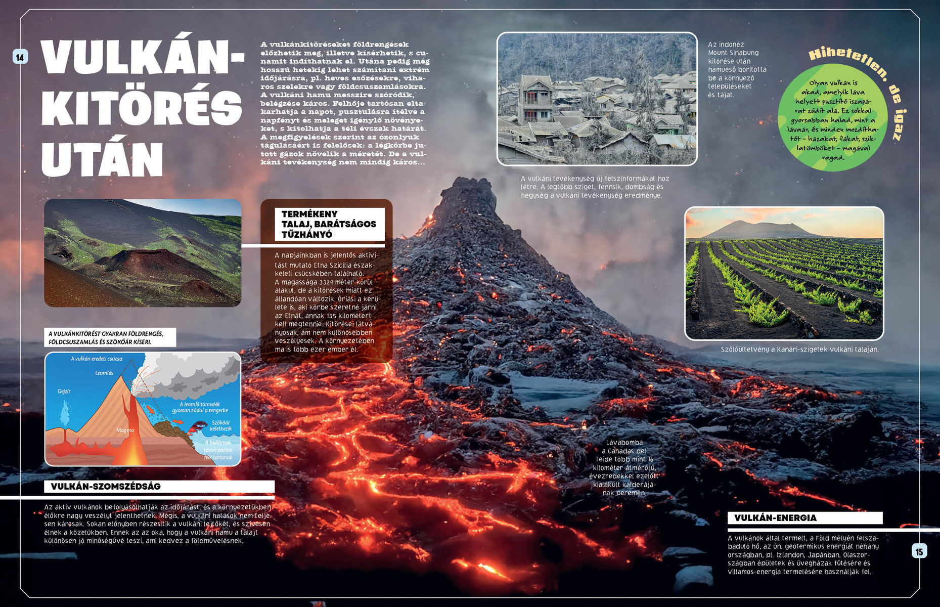 Vulkánok és földrengések