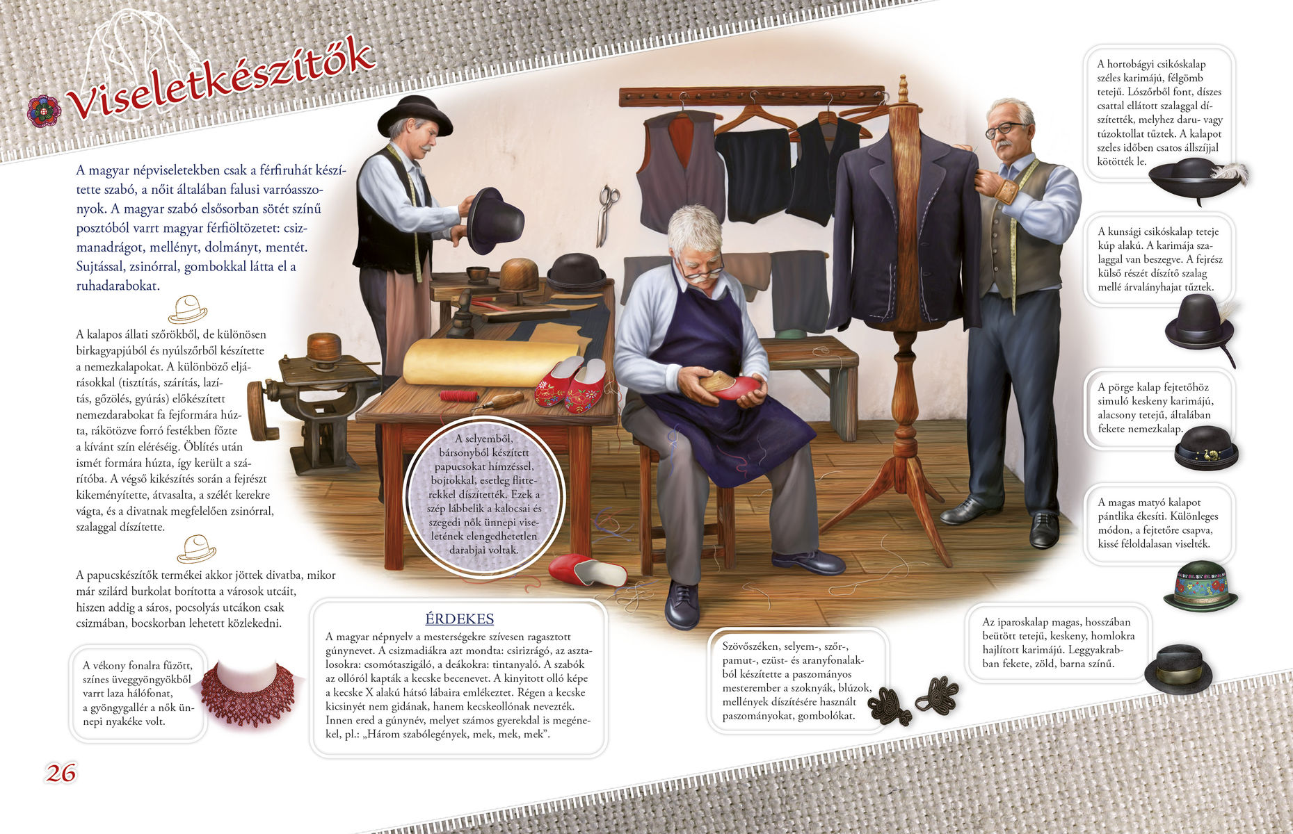 Ki minek a mestere – Hagyományos munkák képeskönyve