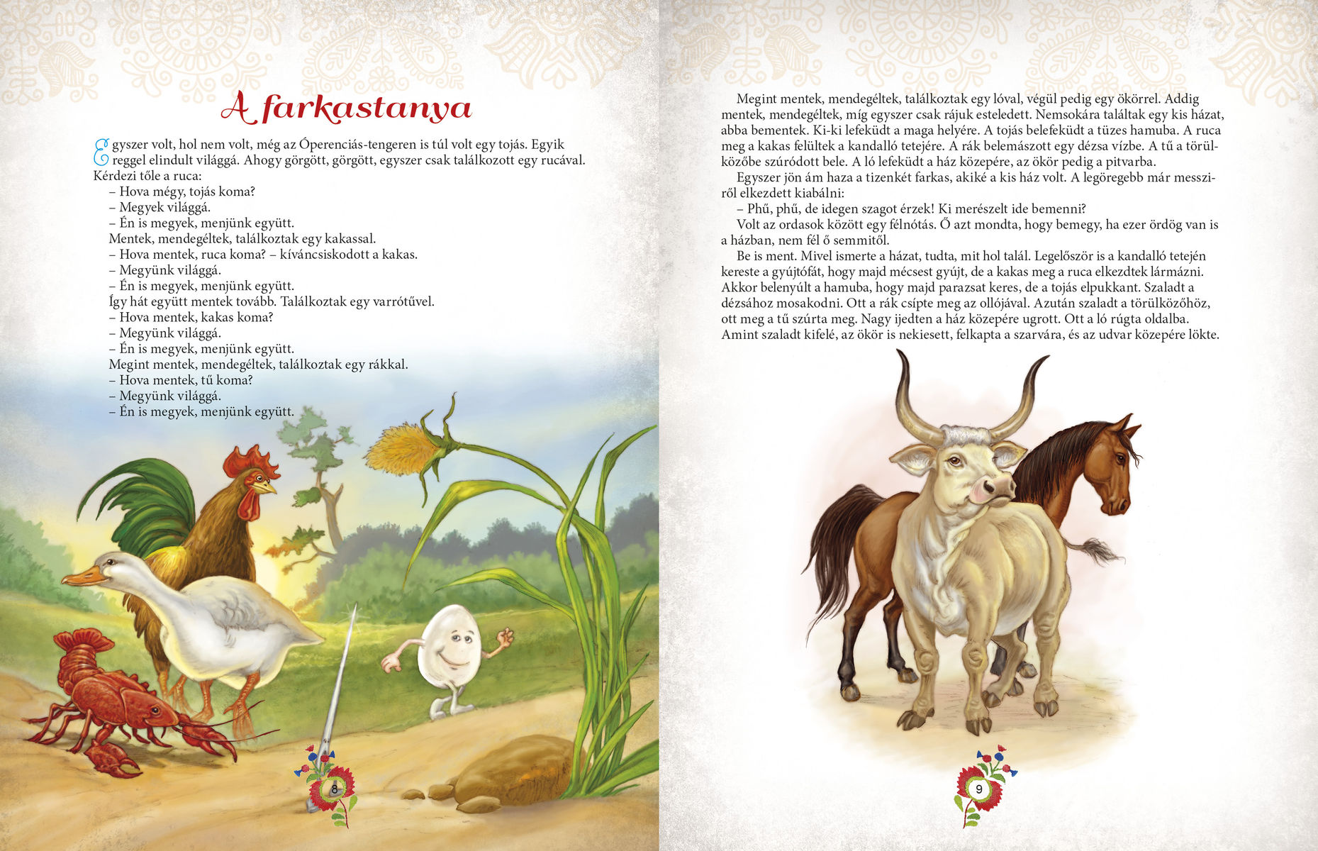 A farkastanya és más mesék