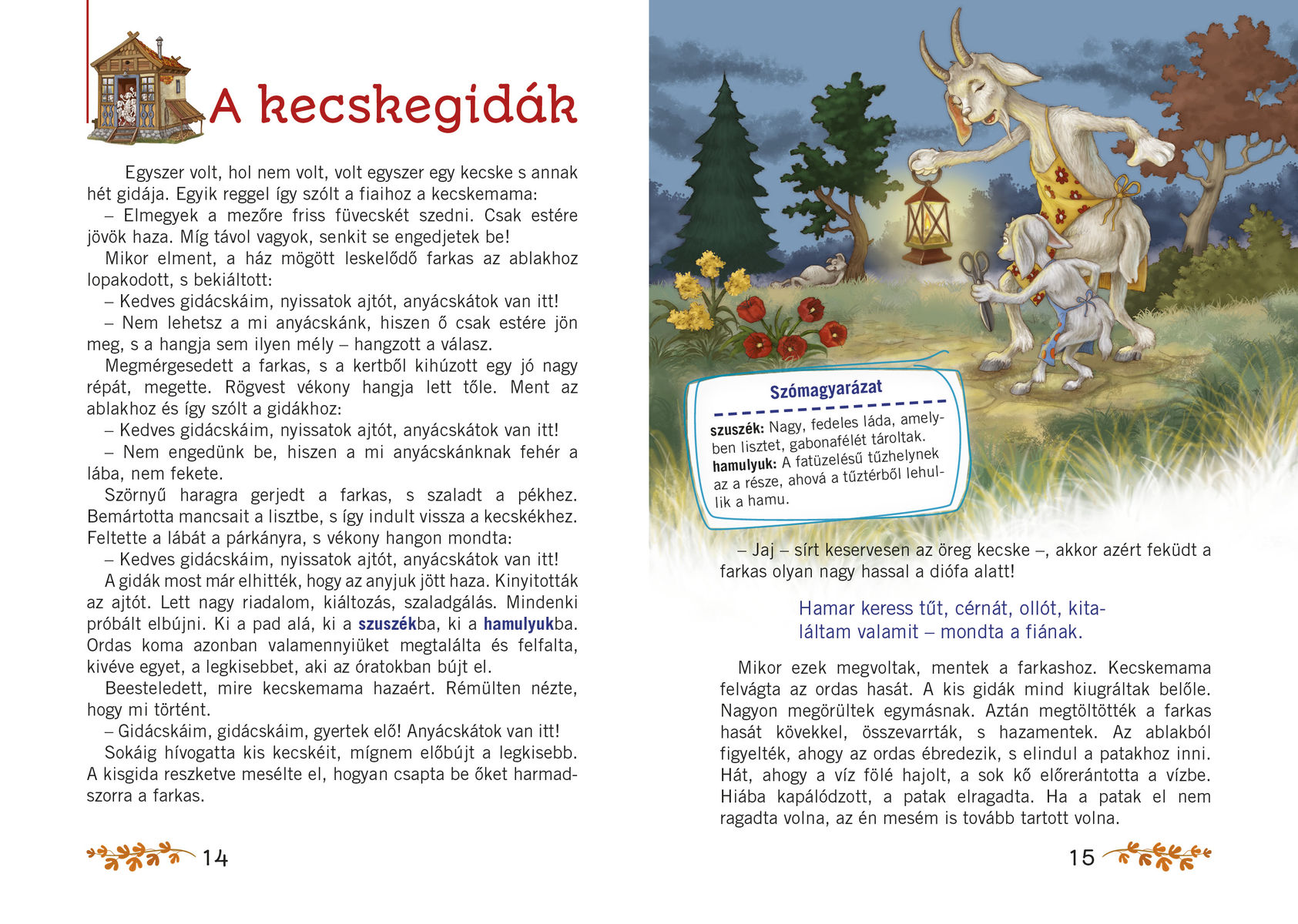 Válogatott magyar népmesék – kisiskolásoknak olvasókönyv