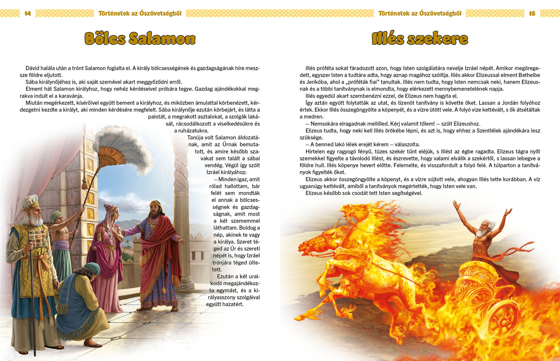 Képes bibliai történetek gyermekeknek