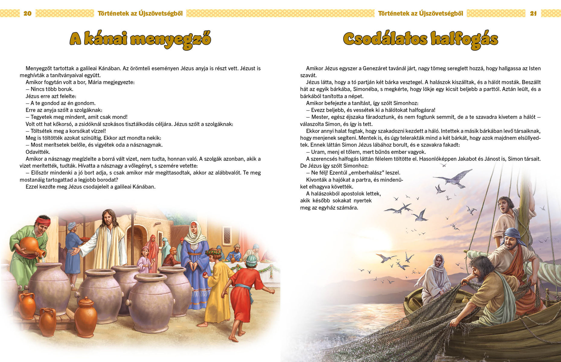 Képes bibliai történetek gyermekeknek