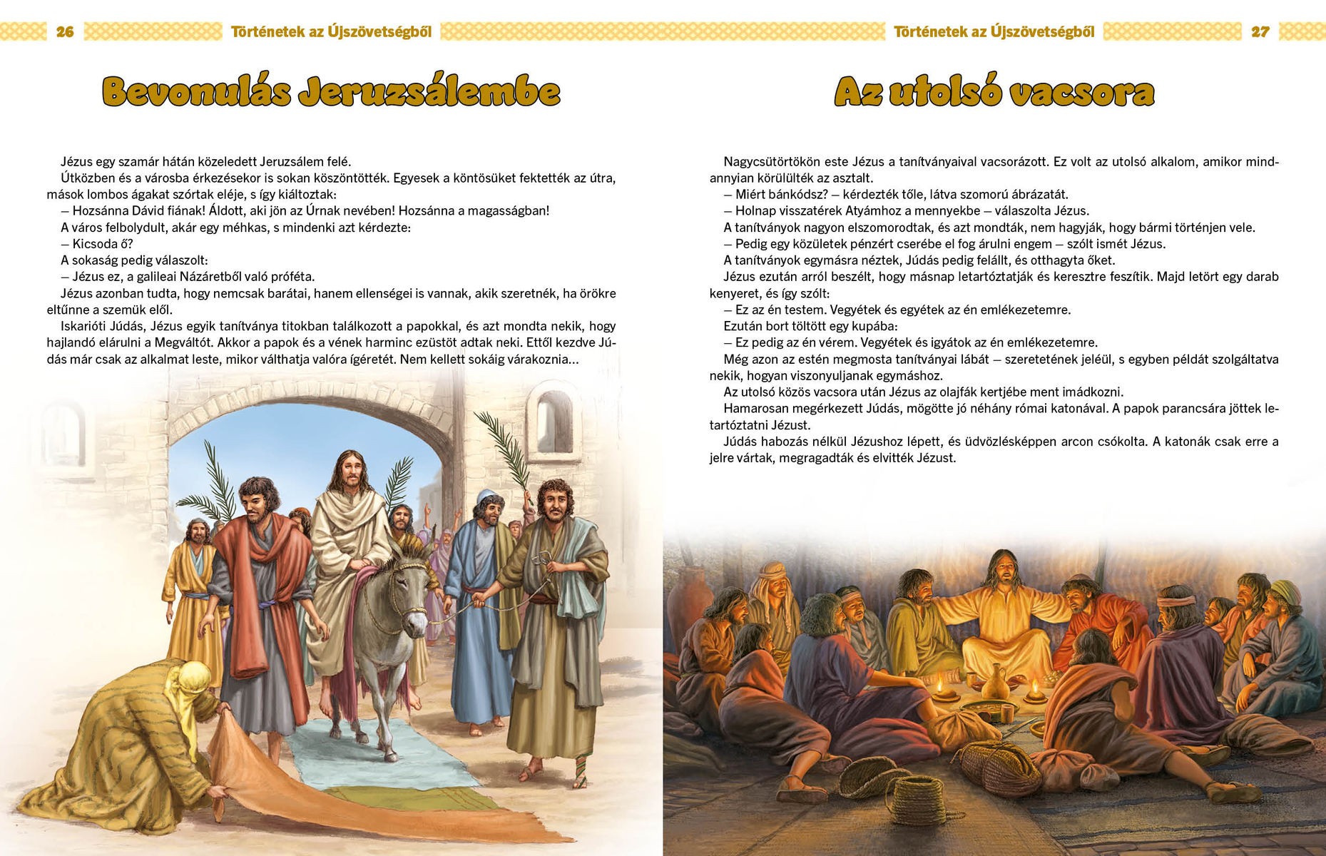 Képes bibliai történetek gyermekeknek