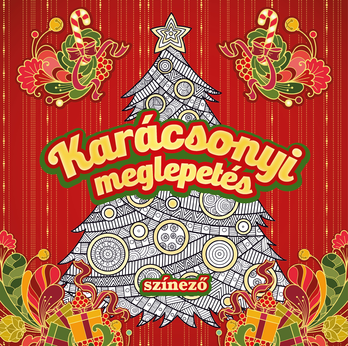 Karácsonyi meglepetés színező